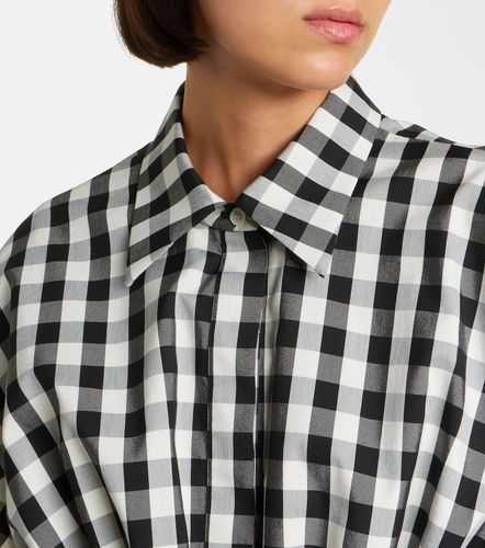 Robe chemise en coton mélangé à carreaux - Givenchy - Modalova