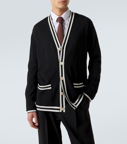 Cardigan VLogo en laine vierge - Valentino Garavani - Modalova