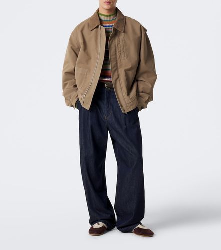 Veste en coton et velours côtelé - Dries Van Noten - Modalova
