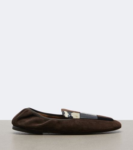 Khaite Slip-on Zoe en daim et cuir - Khaite - Modalova