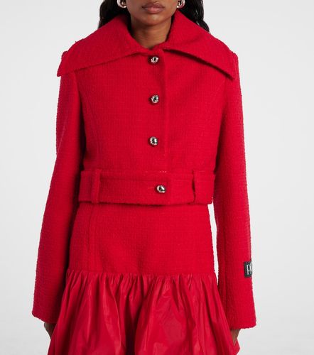 Veste raccourcie en tweed de laine mélangée - Patou - Modalova