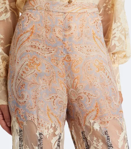 Pantalon évasé Valiant en soie - Zimmermann - Modalova