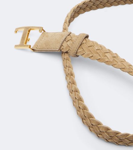 Ceinture T Timeless en daim tressé - Tod's - Modalova