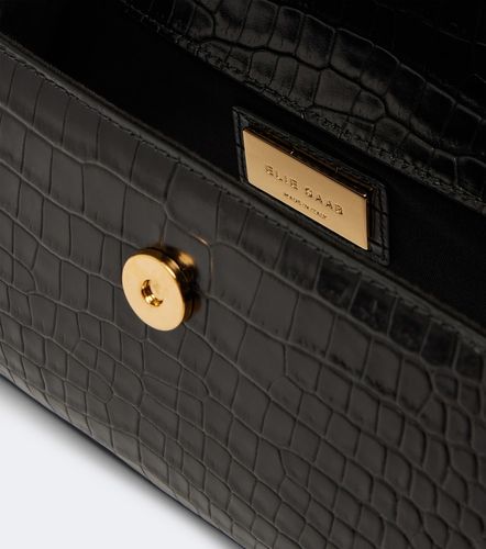 Sac Petit Wave en cuir façon croco - Elie Saab - Modalova