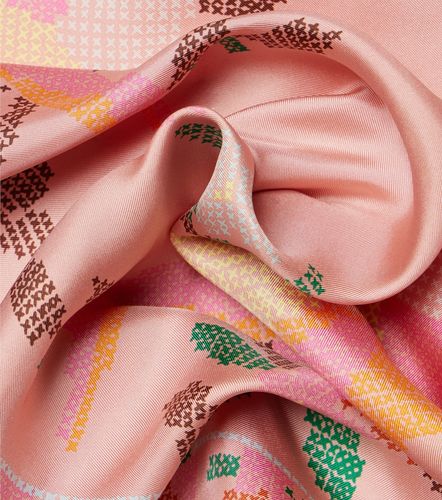 Chloé Foulard Parrot en soie - Chloe - Modalova