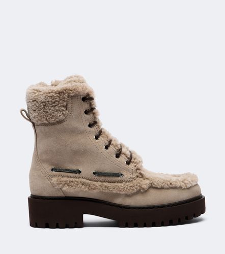 Bottines Monili en daim - Brunello Cucinelli - Modalova