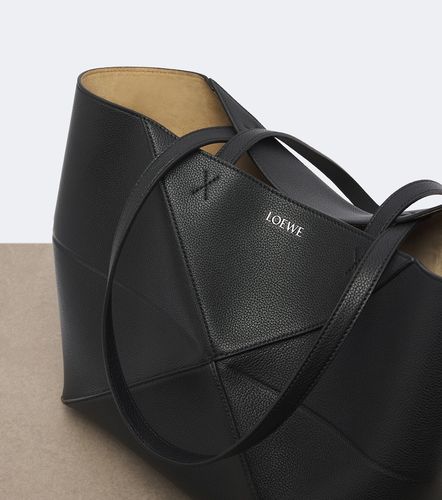 Cabas Puzzle Fold Medium en cuir - Loewe - Modalova