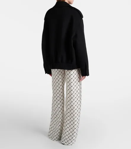 Pantalon ample Horsebit en soie - Gucci - Modalova