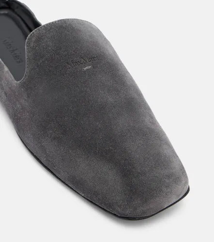 Max Mara Mules en daim à logo - Max Mara - Modalova