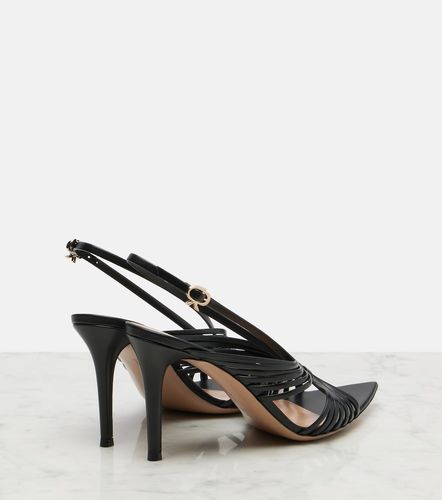 Sandales slingback en cuir - Gianvito Rossi - Modalova