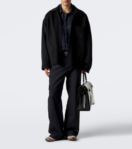 Balenciaga Chemise en denim à logo - Balenciaga - Modalova