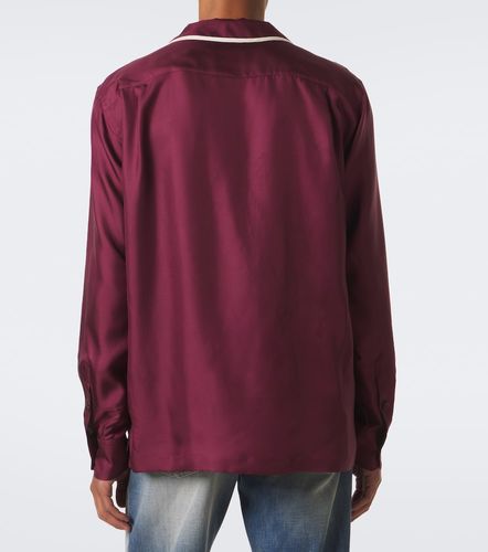 Chemise en satin de soie - Dolce&Gabbana - Modalova