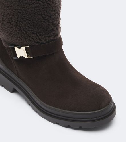 Bottes St. Moritz en daim et shearling - Bogner - Modalova