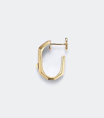 Boucle d'oreille Moderniste en or 18 ct et diamants - Messika - Modalova