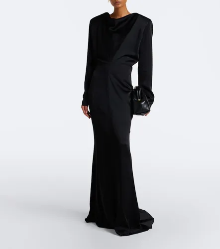 Robe longue en satin - Stella McCartney - Modalova