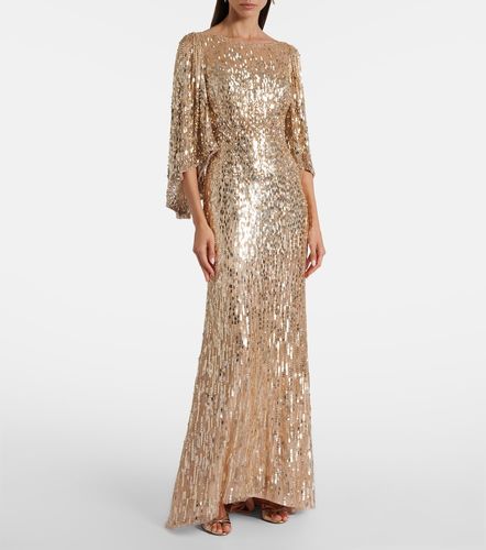 Robe longue Ines à sequins - Jenny Packham - Modalova