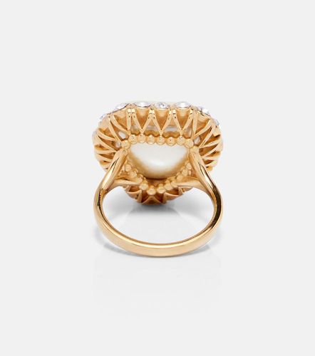 Bague VLogo à perles fantaisie - Valentino Garavani - Modalova