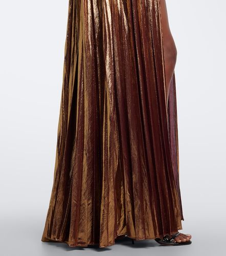 Retrofête Robe longue bustier Sabba en lamé - Retrofete - Modalova
