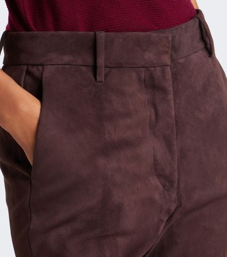 Pantalon évasé Tafira en daim - Joseph - Modalova