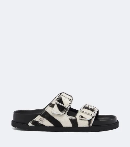 Sandales Arizona en cuir façon poulain - Birkenstock 1774 - Modalova