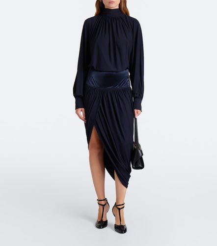 Ferragamo Jupe midi asymétrique - Ferragamo - Modalova