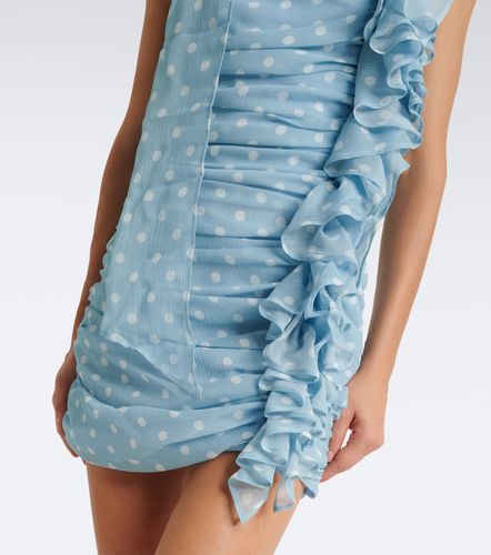 Robe bustier en soie à pois - Nina Ricci - Modalova
