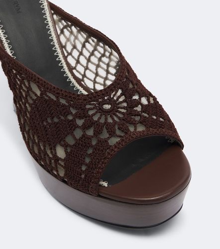 Mules compensées en crochet - Magda Butrym - Modalova