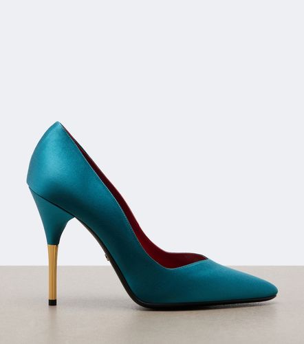 Escarpins Enigme en satin - Valentino Garavani - Modalova