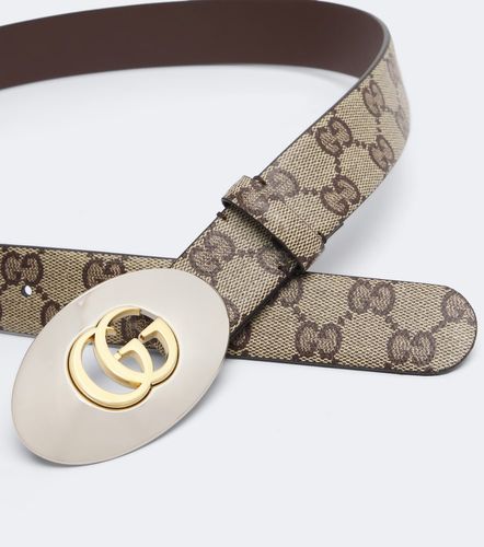 Gucci Ceinture Double G en toile GG - Gucci - Modalova
