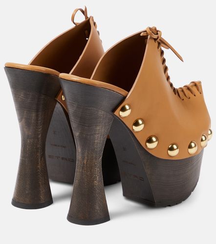 Etro Escarpins Plateau 90 en cuir - Etro - Modalova