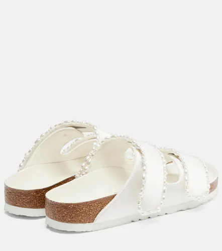 Mules Arizona en satin à ornements - Birkenstock 1774 - Modalova