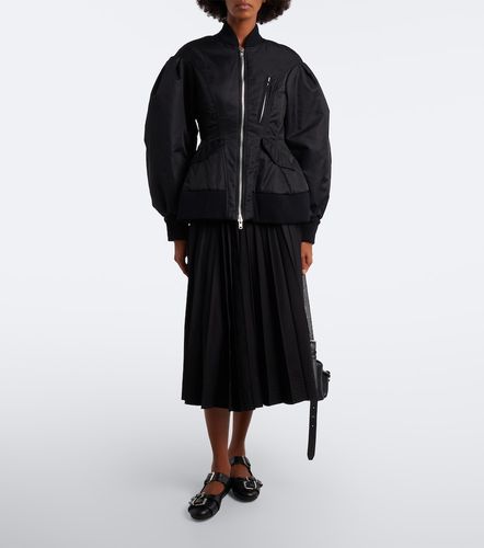 Veste bomber matelassée en satin - Simone Rocha - Modalova