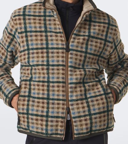 Veste de ski réversible à carreaux - Moncler Grenoble - Modalova
