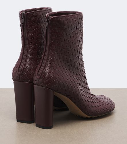 Bottines en cuir Intrecciato - Bottega Veneta - Modalova