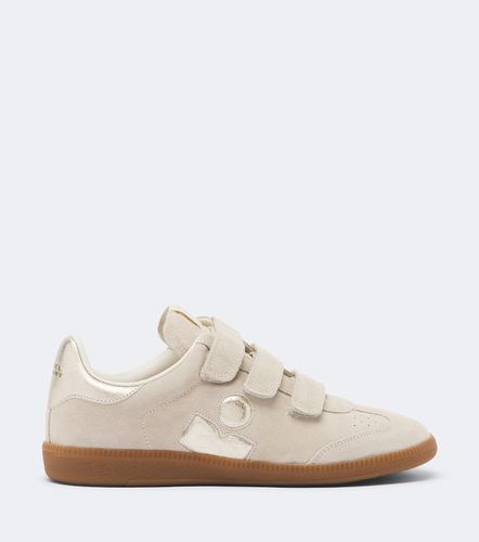 Blazer Healy en daim et cuir - Isabel Marant - Modalova
