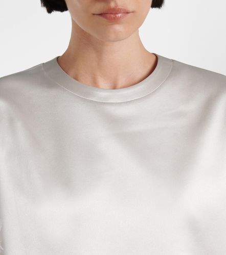 Top en soie et plumes - Valentino Garavani - Modalova