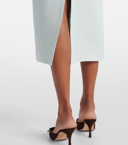 Robe midi en laine et soie - Roland Mouret - Modalova