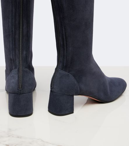 Bottes Saint Honoré en daim - Aquazzura - Modalova