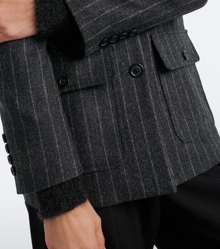 Veste Jenette en laine vierge rayée - Nili Lotan - Modalova
