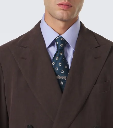 Brioni Cravate en soie jacquard - Brioni - Modalova