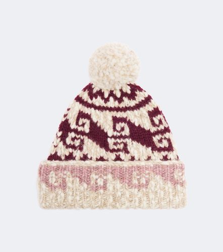 Bonnet en jacquard de laine et alpaga mélangés - Moncler Grenoble - Modalova