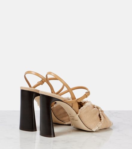 Escarpins Annika 95 en toile - Jimmy Choo - Modalova