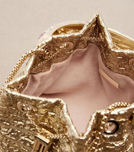 Sac seau Bon Bon en Lurex® à ornements - Jimmy Choo - Modalova