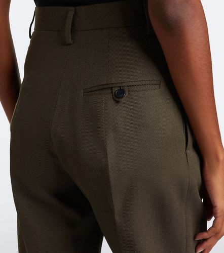 Pantalon droit en laine vierge - Victoria Beckham - Modalova