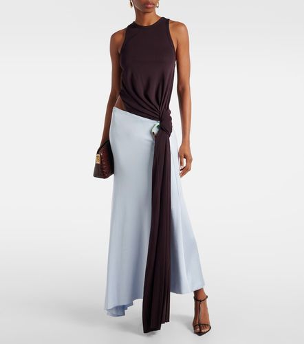 Robe midi à découpes - Victoria Beckham - Modalova