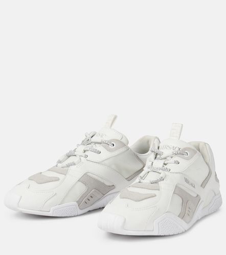 Versace Baskets Galaxia en cuir - Versace - Modalova