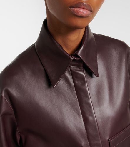 Nour Hammour Veste en cuir Darcy - Nour Hammour - Modalova
