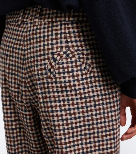 Blazé Milano Pantalon droit Fox en laine et cachemire - Blaze Milano - Modalova