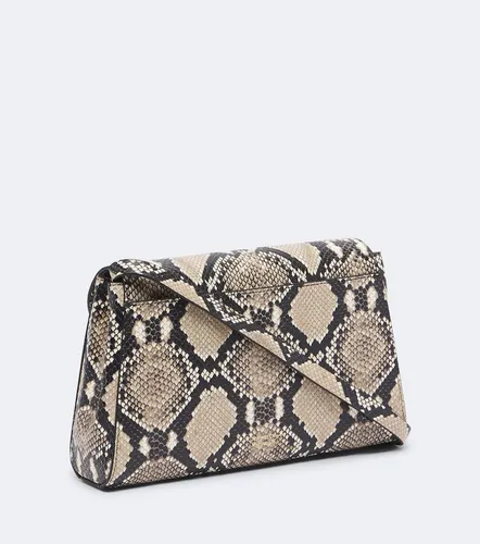 Sac Dorian Trapeze en cuir façon serpent - Victoria Beckham - Modalova
