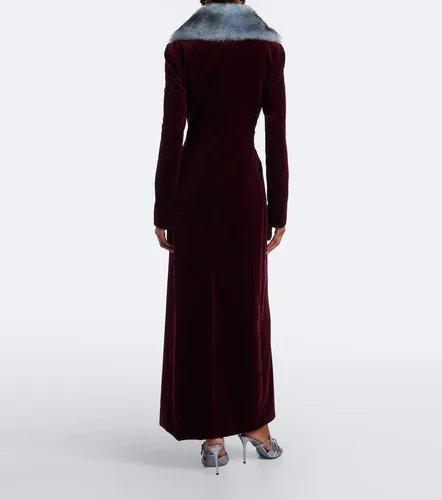 Manteau en velours de coton - Dolce&Gabbana - Modalova
